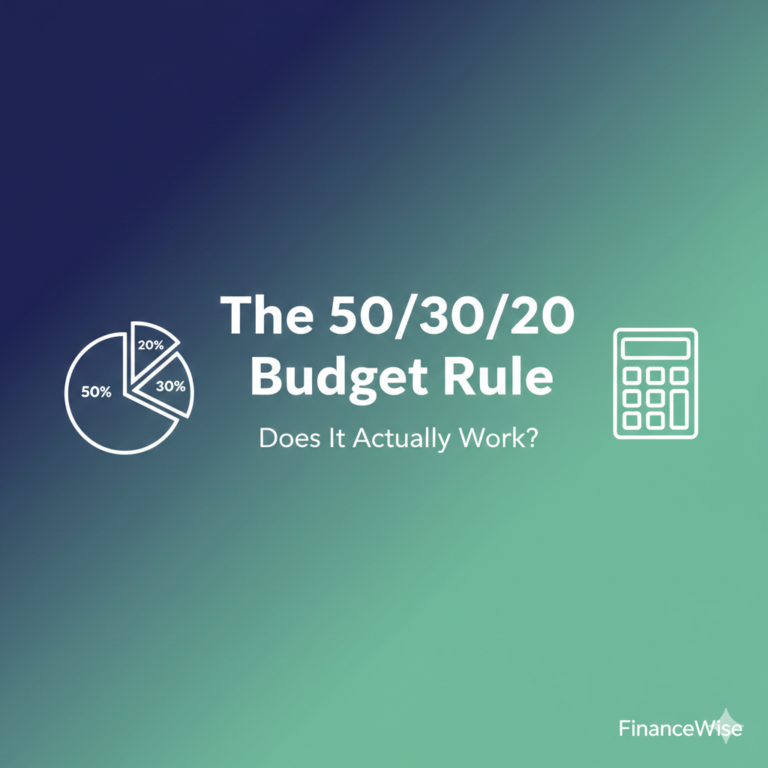 The 50/30/20 Budget Rule: Does It Actually Work for Your Income?