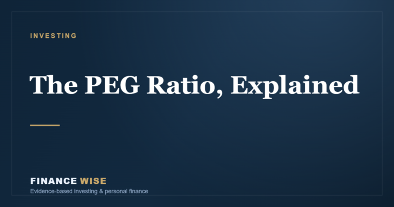 The PEG Ratio, Explained: Finding Growth Without Overpaying
