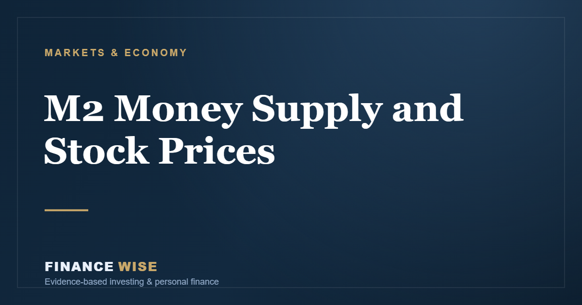 M2 Money Supply and Stock Prices