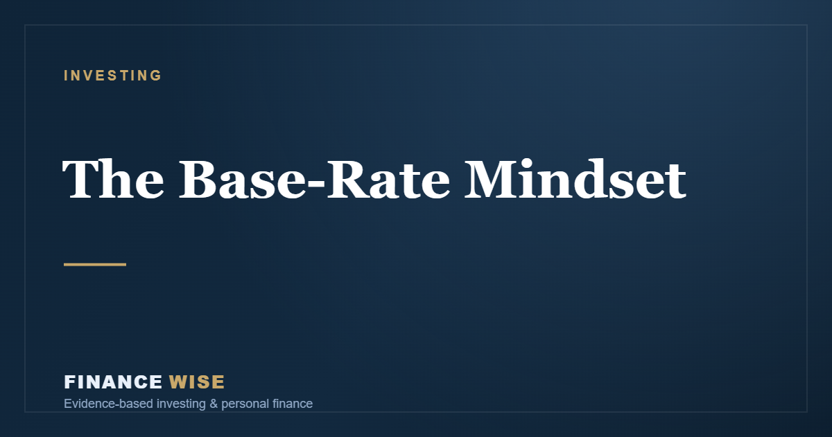 The Base-Rate Mindset