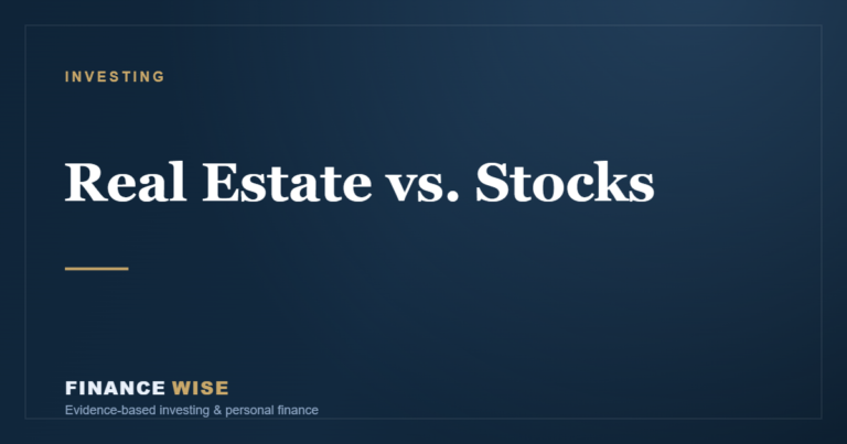 Real Estate vs. Stocks: Which Builds More Wealth?